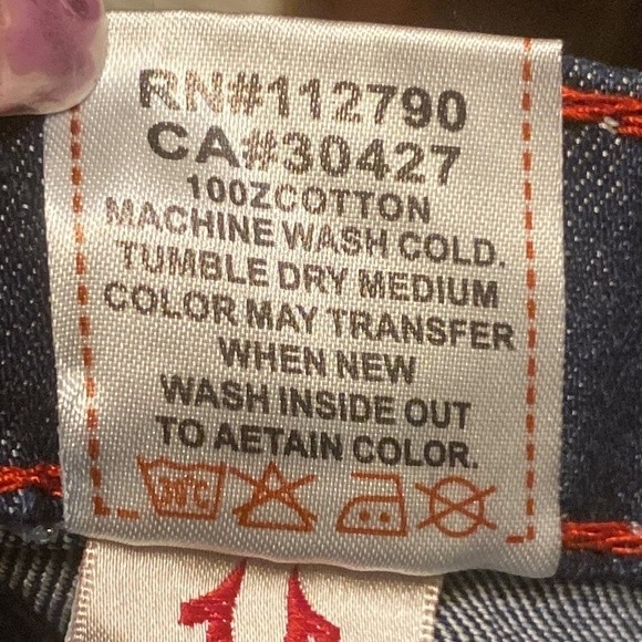 Y2K True religion Jeans Urban Cow Bill Big T Distress Skinny green Blue Size 28 - Picture 6 of 16